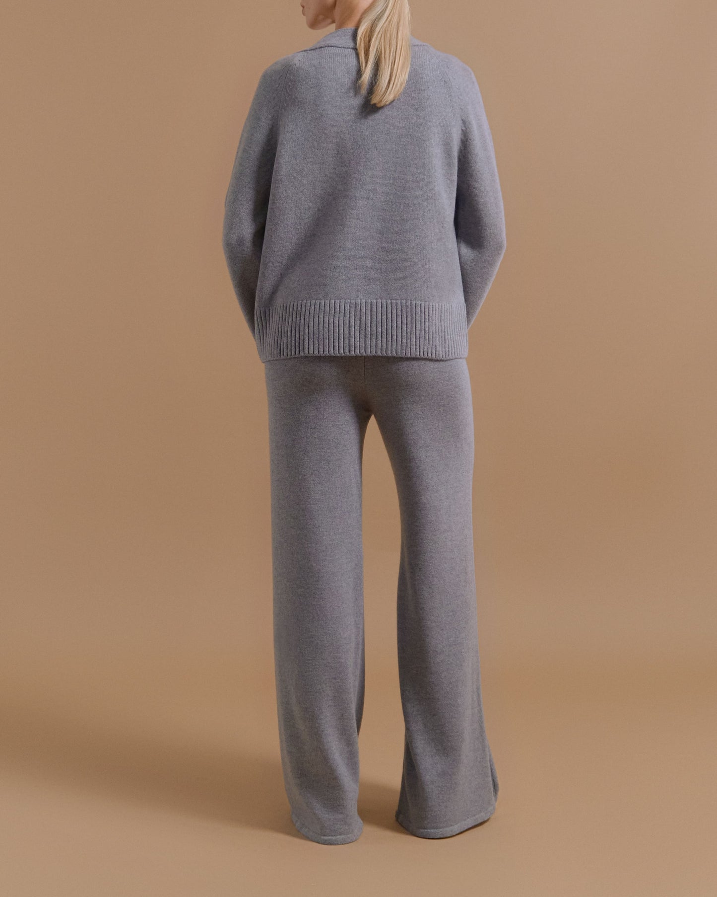 Cardigan grey melange