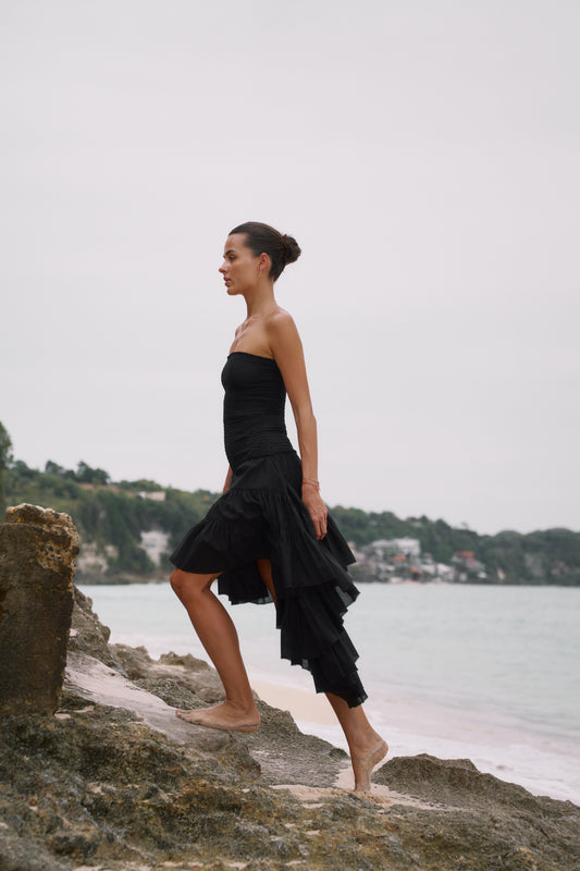 “Maira” Asymmetrical Dress
