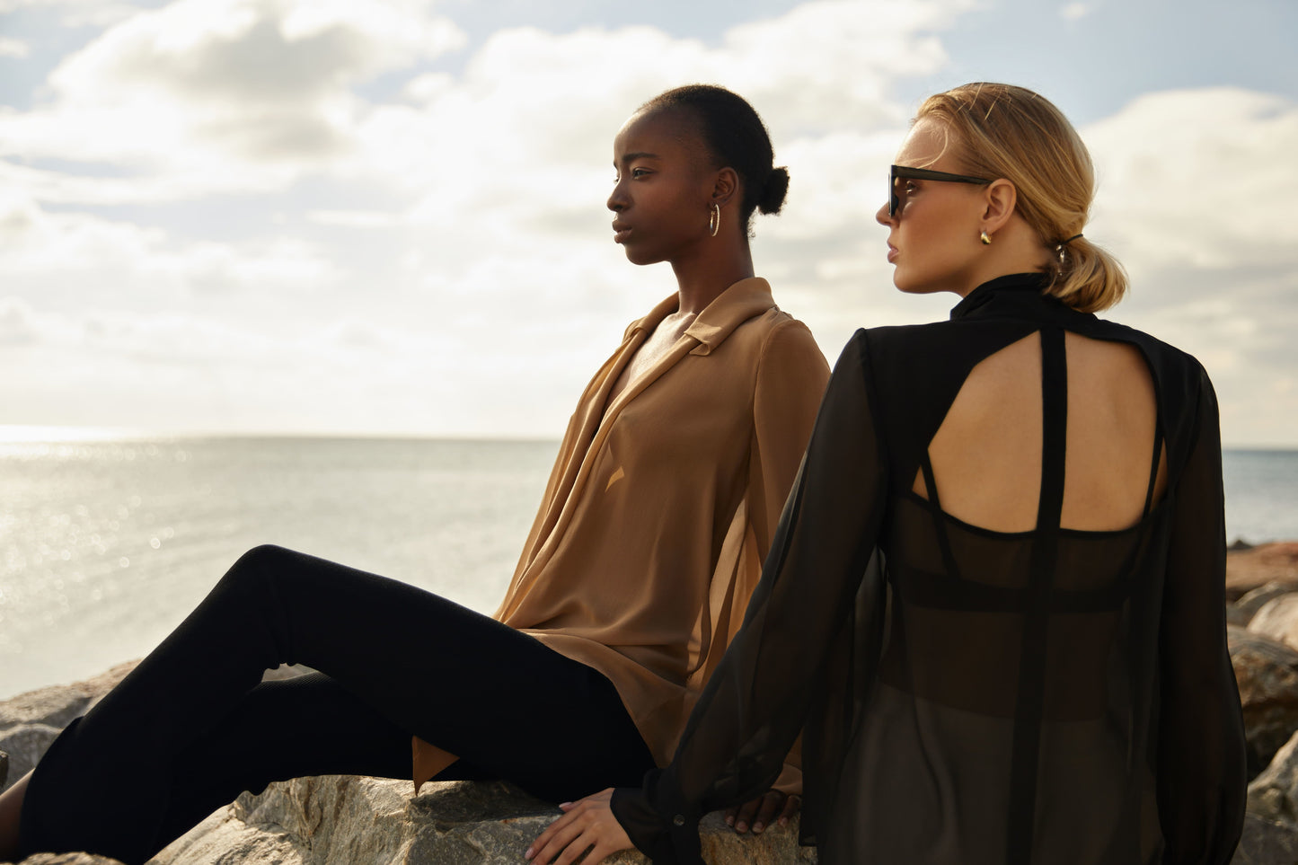 Leichte Roll-up-Bluse