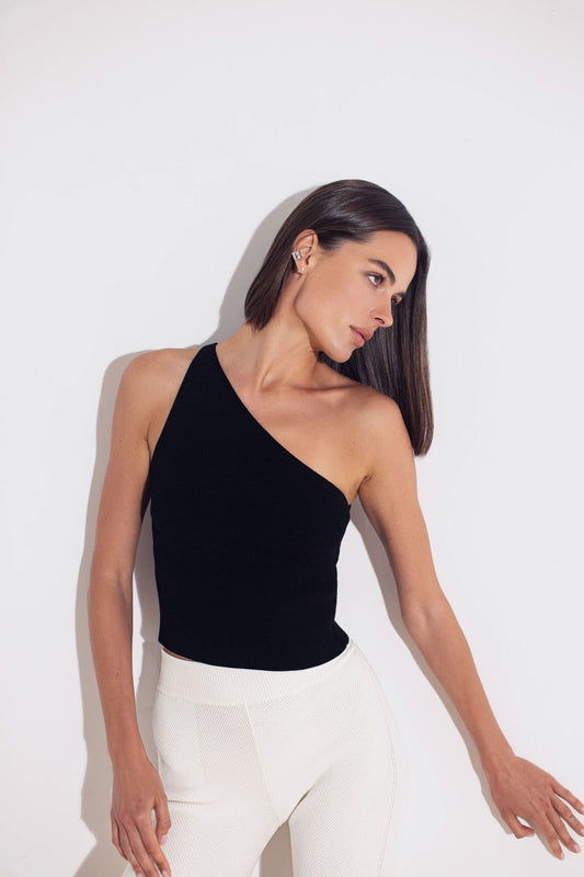 “Porsha” One shoulder top