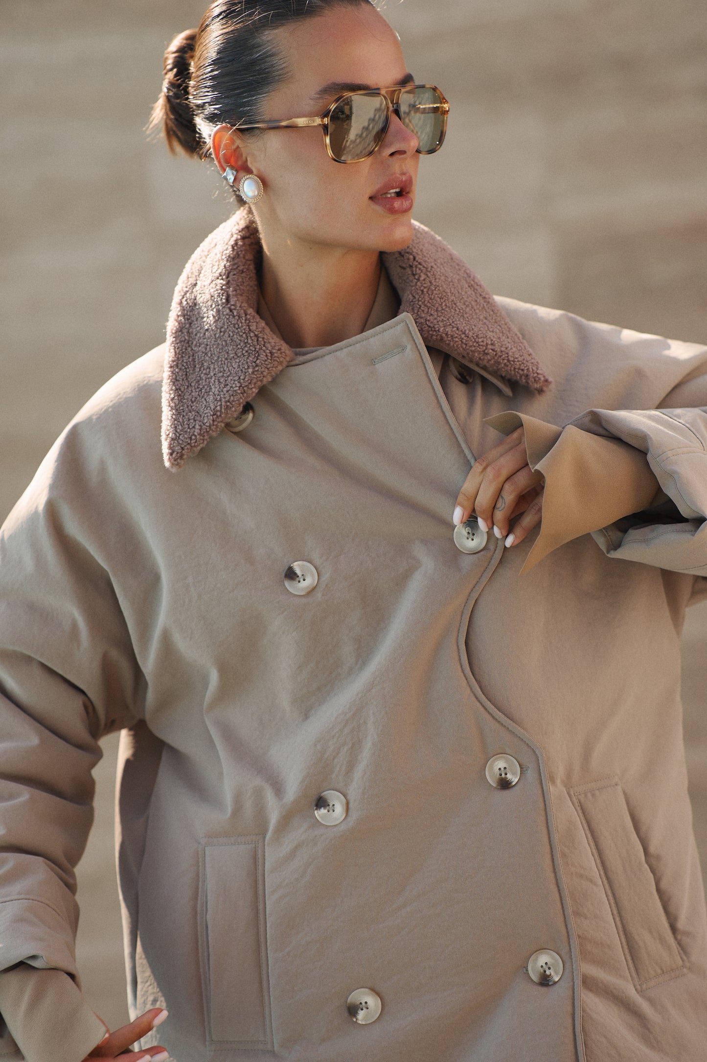 Double-Breasted Jacket “Nami”