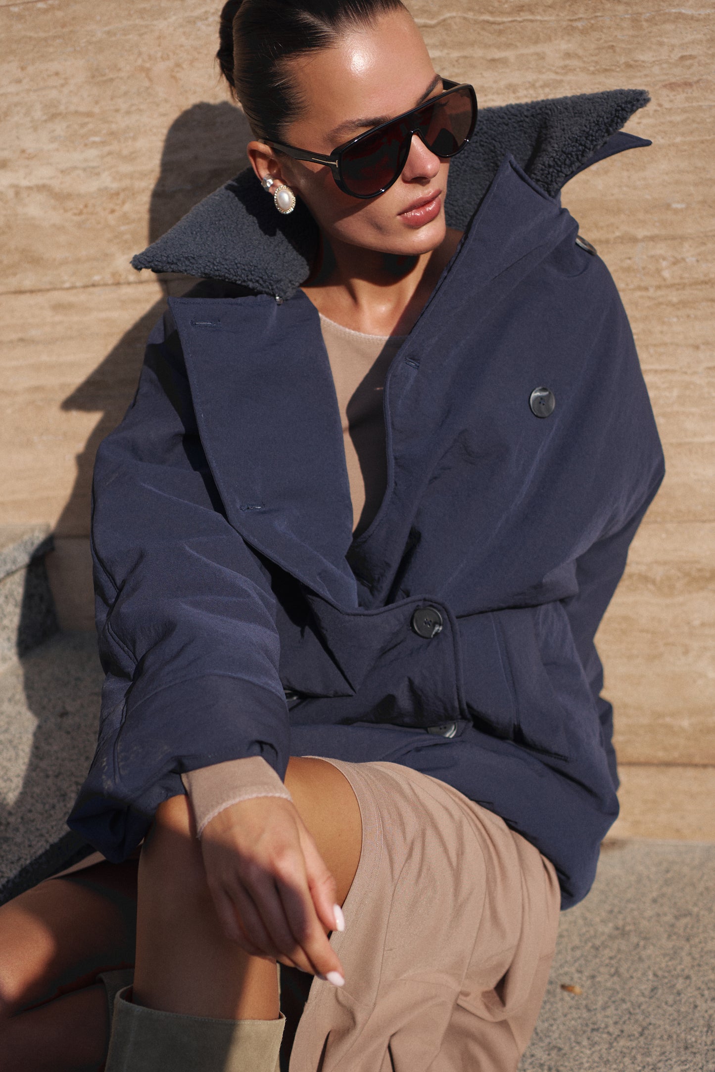 Double-Breasted Jacket “Nami”