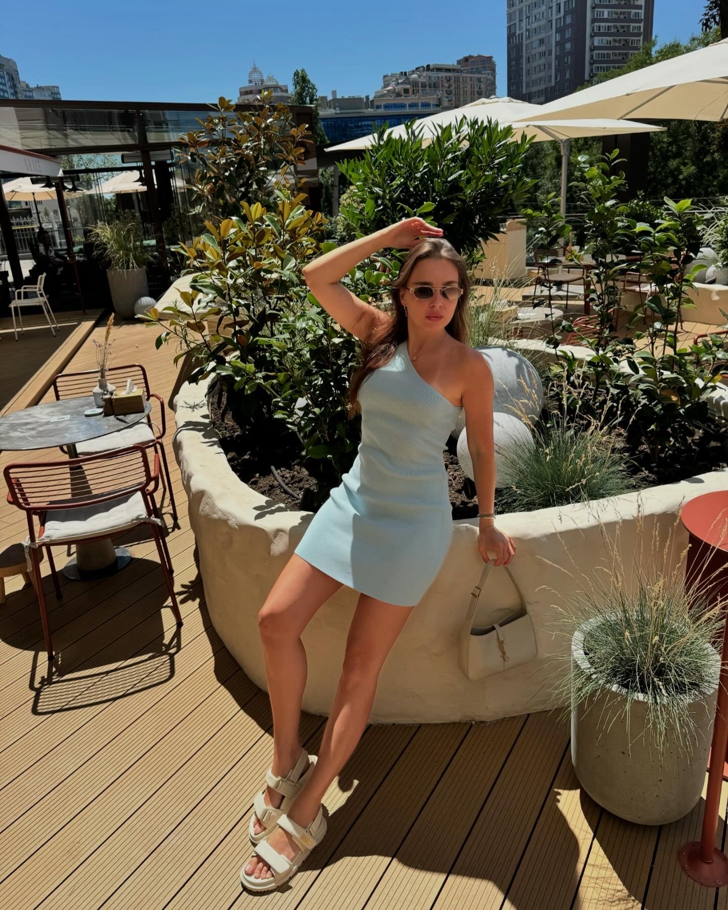 “Porsha” One shoulder dress