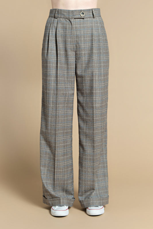 High-waist loose trousers “London”